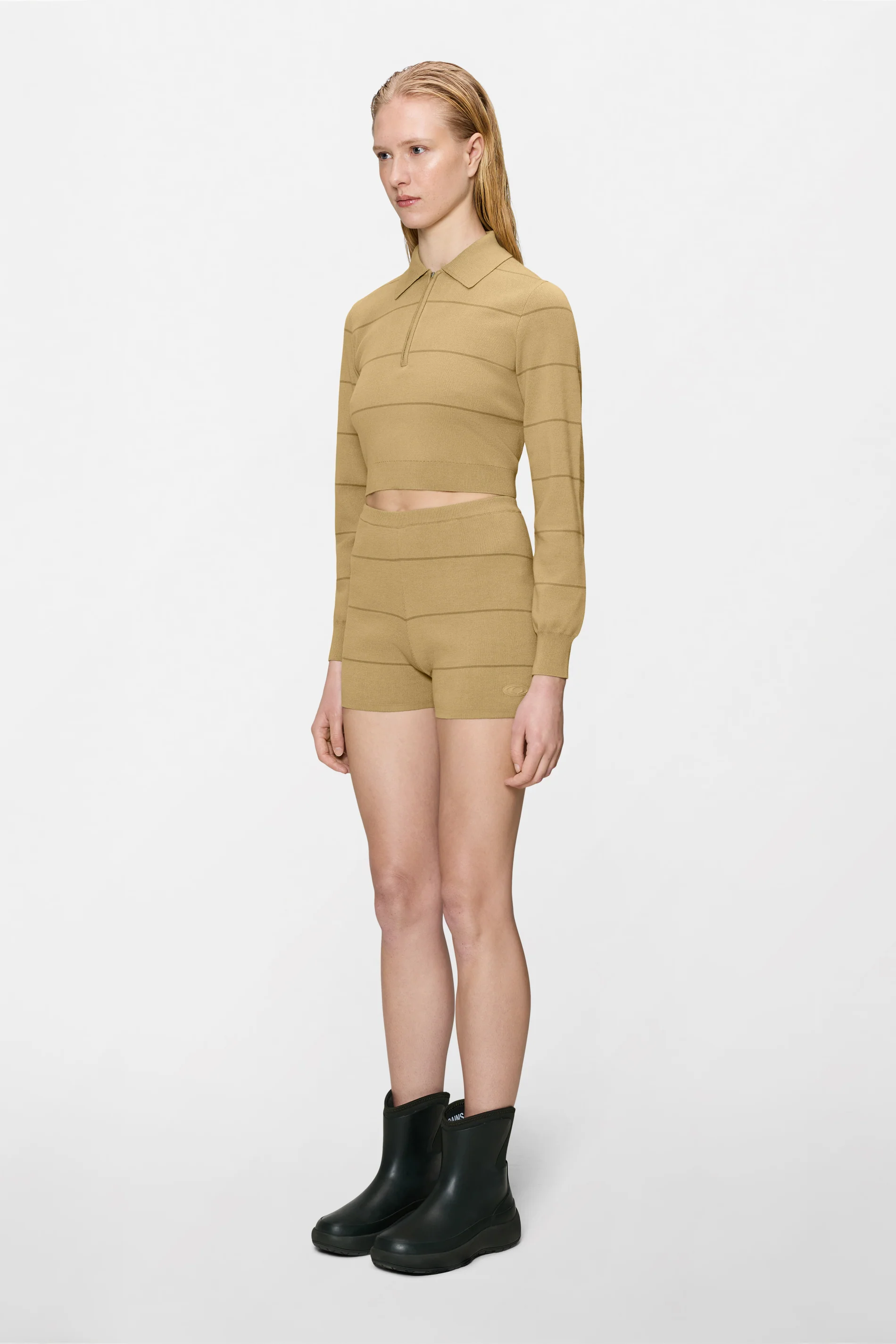 Striped Knit W Shorts - Image 10