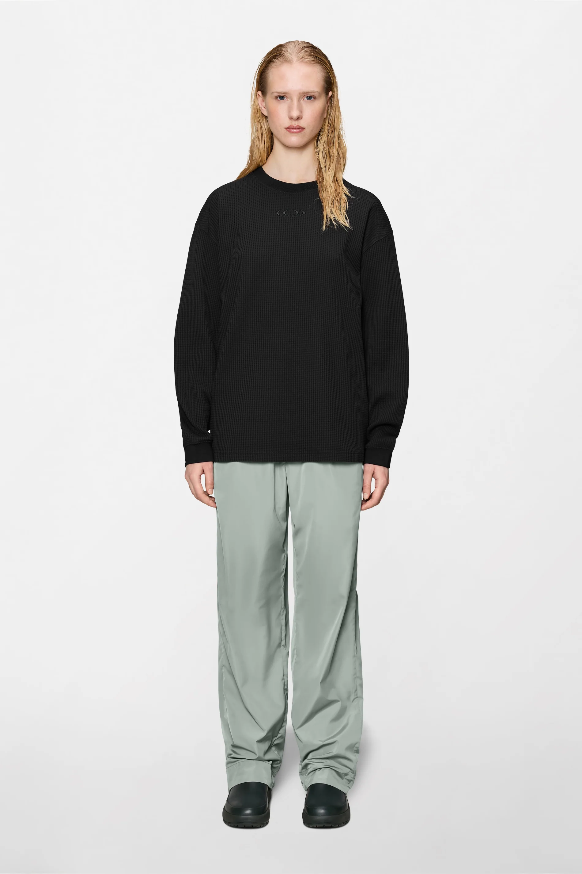 Waffle Long Sleeve T-shirt Splash - Image 7