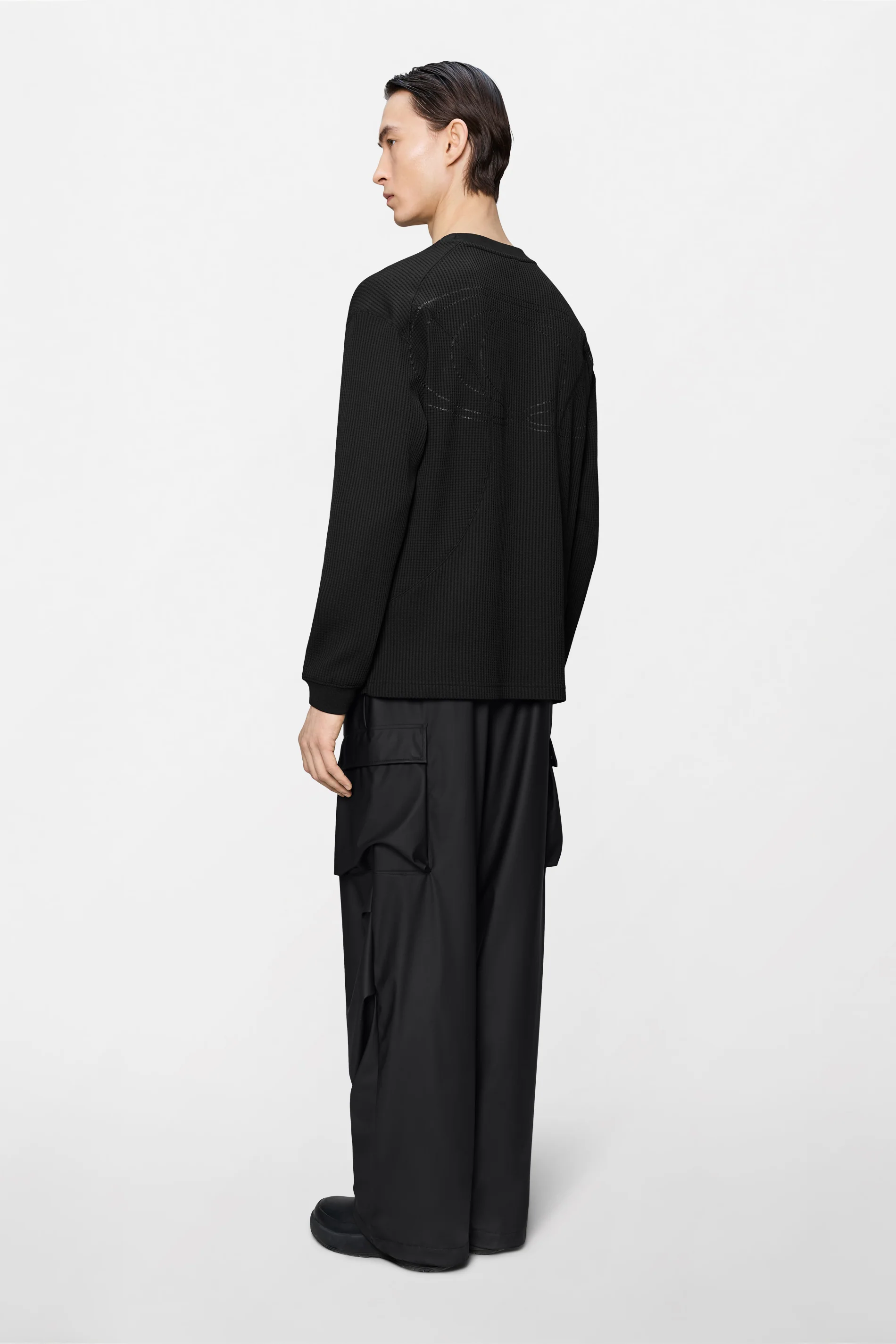Waffle Long Sleeve T-shirt Splash - Image 10