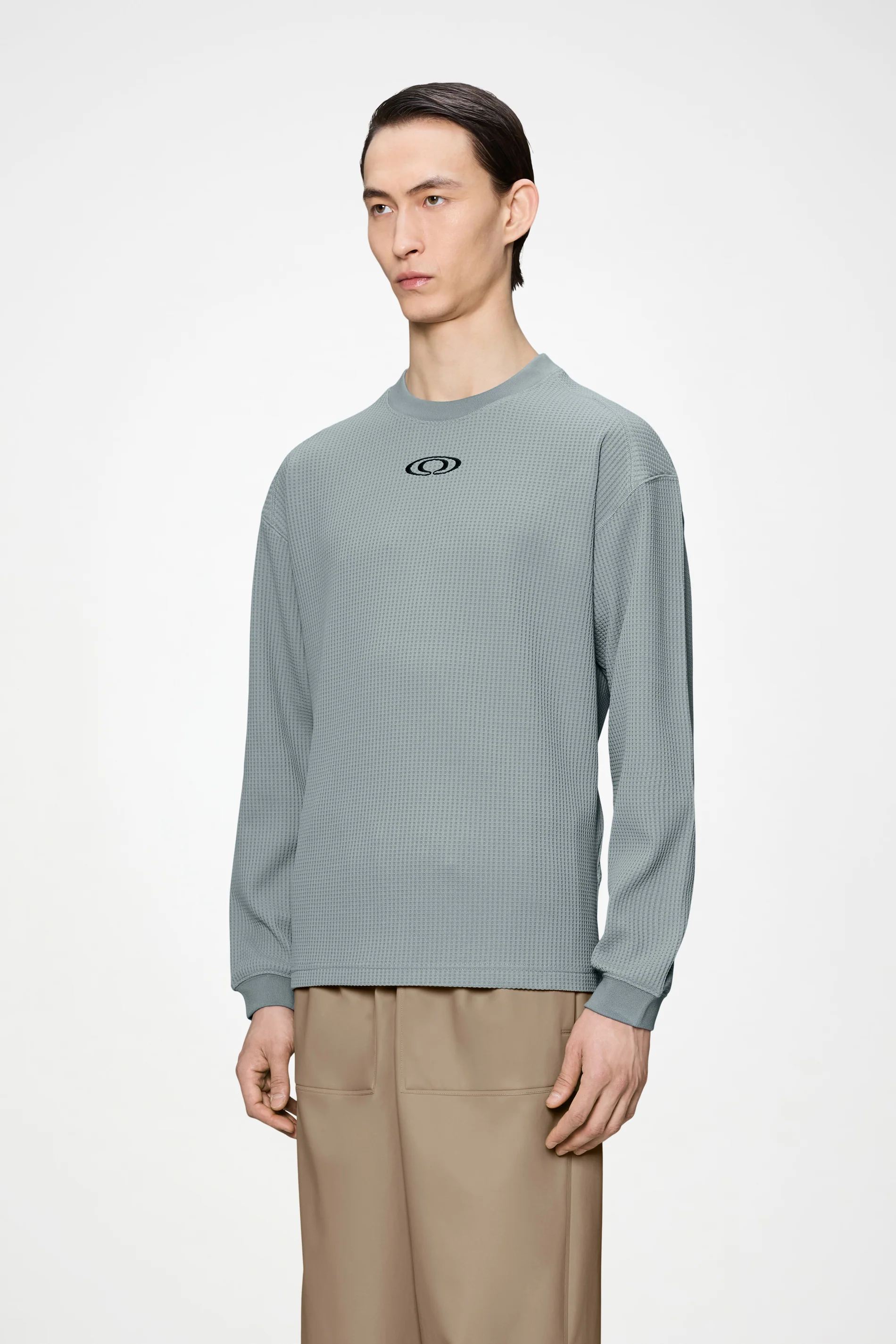 Waffle Long Sleeve T-shirt Splash - Image 6